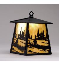 Meyda White 82642 - 7.5&#34;W Canoe At Lake Hanging Wall Sconce