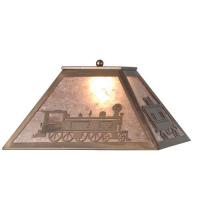 Meyda White 98689 - 16&#34;Sq Train Shade