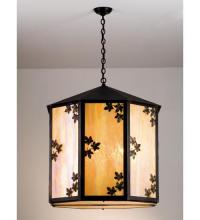 Meyda White 98870 - 31.5&#34;W Maple Leaf Pendant