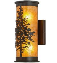 Meyda White 99147 - 5&#34;W Tamarack Wall Sconce
